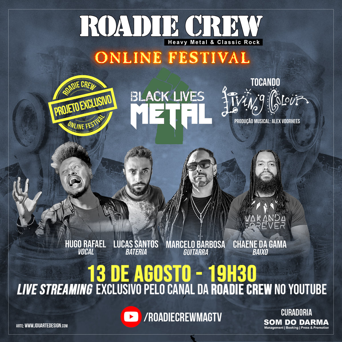 Estreia do Black Lives METAL e muito mais nesta edição do "Roadie Crew